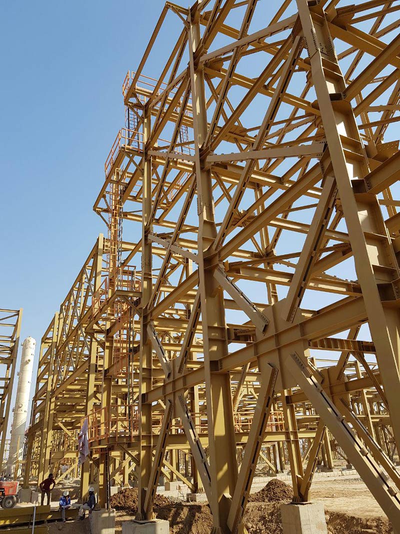 عوامل موثر در قیمت اسکلت فلزی