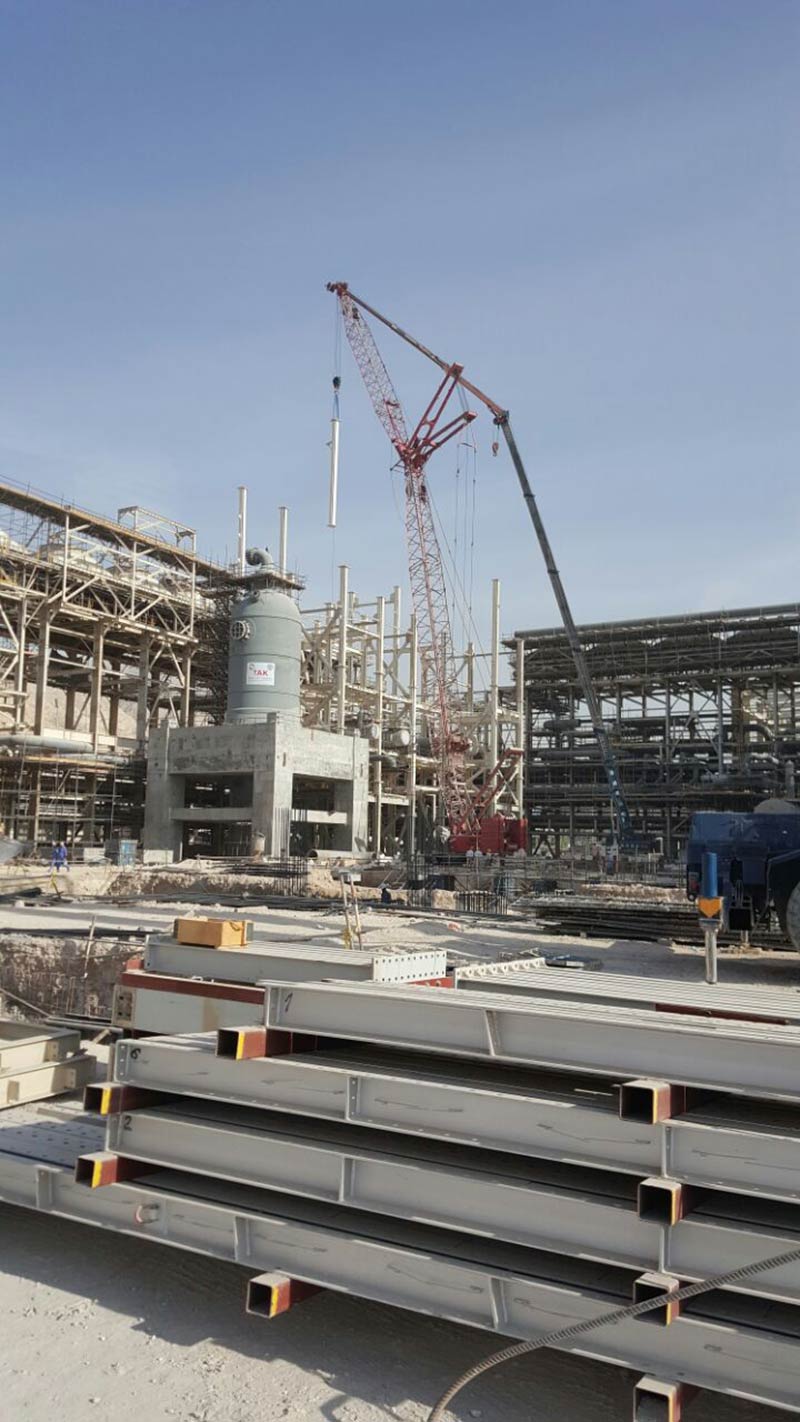 خدمات نصب سازه فلزی